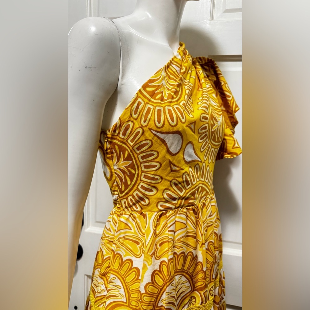 Farm Rio Ainika Tapestry One-Shoulder Maxi Dress Size XSMALL - Picture 11 of 16